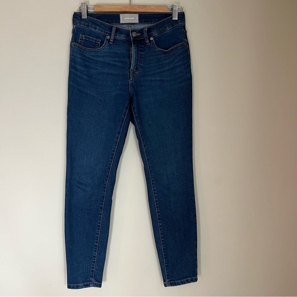 EVERLANE The Mid-Rise Skinny Jean size 27 blue - Picture 2 of 8